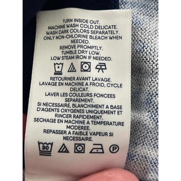 Lands End Womens Fine Gauge Cotton Long Open‎ Cardigan Sweater ST Small Tall NWT - Picture 12 of 14